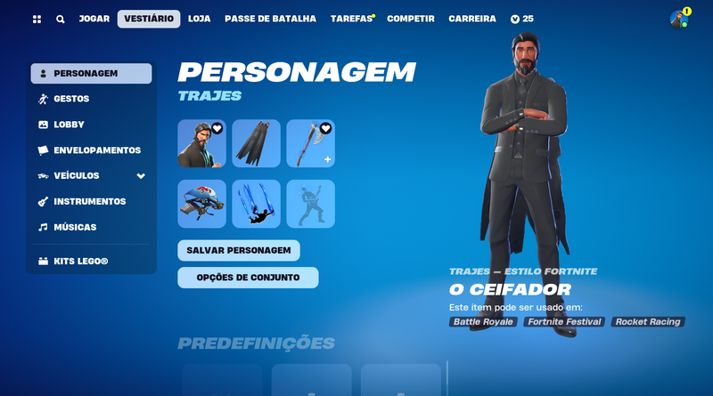 CEIFADOR, MACHADO DO LEVIATÃ E 190 SKINS